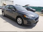 2020 Ford Fusion S Gray vin: 3FA6P0G75LR262003