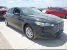 2016 Ford Fusion S Black vin: 3FA6P0G76GR312221