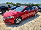 2017 Ford Fusion S Red vin: 3FA6P0G76HR227025