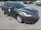 2018 Ford Fusion S Gray vin: 3FA6P0G7XJR273379