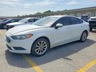 2017 Ford Fusion Se White vin: 3FA6P0H72HR103252