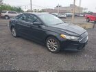 2017 Ford Fusion Se Black vin: 3FA6P0H75HR282340