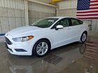 2018 Ford Fusion Se White vin: 3FA6P0H77JR198087