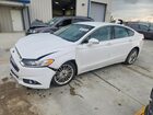 2016 Ford Fusion Se White vin: 3FA6P0H96GR198155