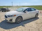 2020 Ford Fusion Se White vin: 3FA6P0HD0LR257067