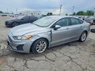 2020 Ford Fusion Se Silver vin: 3FA6P0HD1LR144423