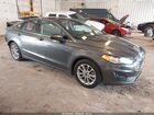 2020 Ford Fusion Se Gray vin: 3FA6P0HD1LR156331