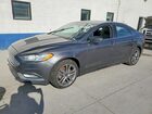 2017 Ford Fusion Se Gray vin: 3FA6P0HD2HR143739