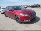 2018 Ford Fusion Se Red vin: 3FA6P0HD2JR218025