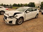 2020 Ford Fusion Se White vin: 3FA6P0HD3LR110113