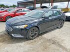 2018 Ford Fusion Se Black vin: 3FA6P0HD4JR201601