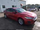 2020 Ford Fusion Se Red vin: 3FA6P0HD4LR156579