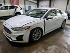2020 Ford Fusion Se White vin: 3FA6P0HD5LR185850