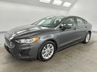 2020 Ford Fusion Se Gray vin: 3FA6P0HD5LR248624