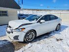 2019 Ford Fusion Se White vin: 3FA6P0HD6KR209331