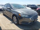 2018 Ford Fusion Se Gray vin: 3FA6P0HD7JR194885