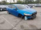 2020 Ford Fusion Se Blue vin: 3FA6P0HD7LR250939