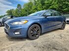 2019 Ford Fusion Se Blue vin: 3FA6P0HD8KR228656