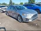 2020 Ford Fusion Se Silver vin: 3FA6P0HD8LR107384