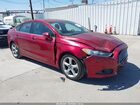 2016 Ford Fusion Se Burgundy vin: 3FA6P0HD9GR215521