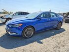 2017 Ford Fusion Se Blue vin: 3FA6P0HDXHR335099