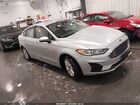 2019 Ford Fusion Se Silver vin: 3FA6P0HDXKR203872