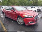 2016 Ford Fusion Titanium Red vin: 3FA6P0K94GR263366