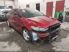 2019 Ford Fusion Hybrid Se Red vin: 3FA6P0LU0KR206755