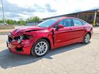 2019 Ford Fusion Se Red vin: 3FA6P0LU2KR204196