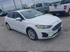 2019 Ford Fusion Hybrid Se White vin: 3FA6P0LU2KR274104