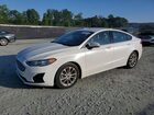 2020 Ford Fusion Se White vin: 3FA6P0LU2LR122311