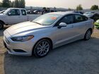 2017 Ford Fusion Se Hybrid Серебряный vin: 3FA6P0LU3HR326994