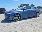2019 Ford Fusion Se Синий vin: 3FA6P0LU3KR113244