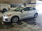 2019 Ford Fusion Se Silver vin: 3FA6P0LU4KR110210