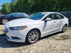 2017 Ford Fusion Se Hybrid White vin: 3FA6P0LU6HR261932
