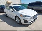 2019 Ford Fusion Hybrid Se White vin: 3FA6P0LU6KR211166