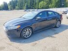 2017 Ford Fusion Se Hybrid Черный vin: 3FA6P0LU7HR348075