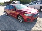 2019 Ford Fusion Hybrid Se Красный vin: 3FA6P0LU9KR256571