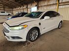 2018 Ford Fusion Se Phev White vin: 3FA6P0PU1JR131184