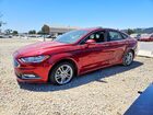 2017 Ford Fusion Titanium Hev Red vin: 3FA6P0RU2HR163729