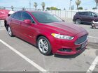 2016 Ford Fusion Hybrid Titanium Red vin: 3FA6P0RUXGR282434