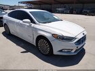 2017 Ford Fusion Hybrid Titanium White vin: 3FA6P0RUXHR182352