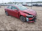 2017 Ford Fusion Energi Platinum Red vin: 3FA6P0SU1HR239015