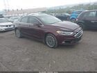 2018 Ford Fusion Se Maroon vin: 3FA6P0T91JR190589