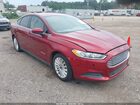 2016 Ford Fusion Hybrid S Красный vin: 3FA6P0UU1GR317787