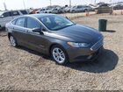 2018 Ford Fusion Hybrid S Gray vin: 3FA6P0UU3JR141879