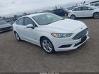 2018 Ford Fusion Hybrid S White vin: 3FA6P0UU3JR254330