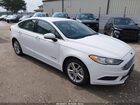 2018 Ford Fusion Hybrid S White vin: 3FA6P0UU3JR273606