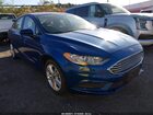 2018 Ford Fusion Hybrid S Blue vin: 3FA6P0UU3JR281933