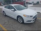 2018 Ford Fusion Hybrid S White vin: 3FA6P0UU4JR273713